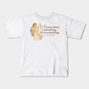 Sarah Berhardt Art Kids T-Shirt